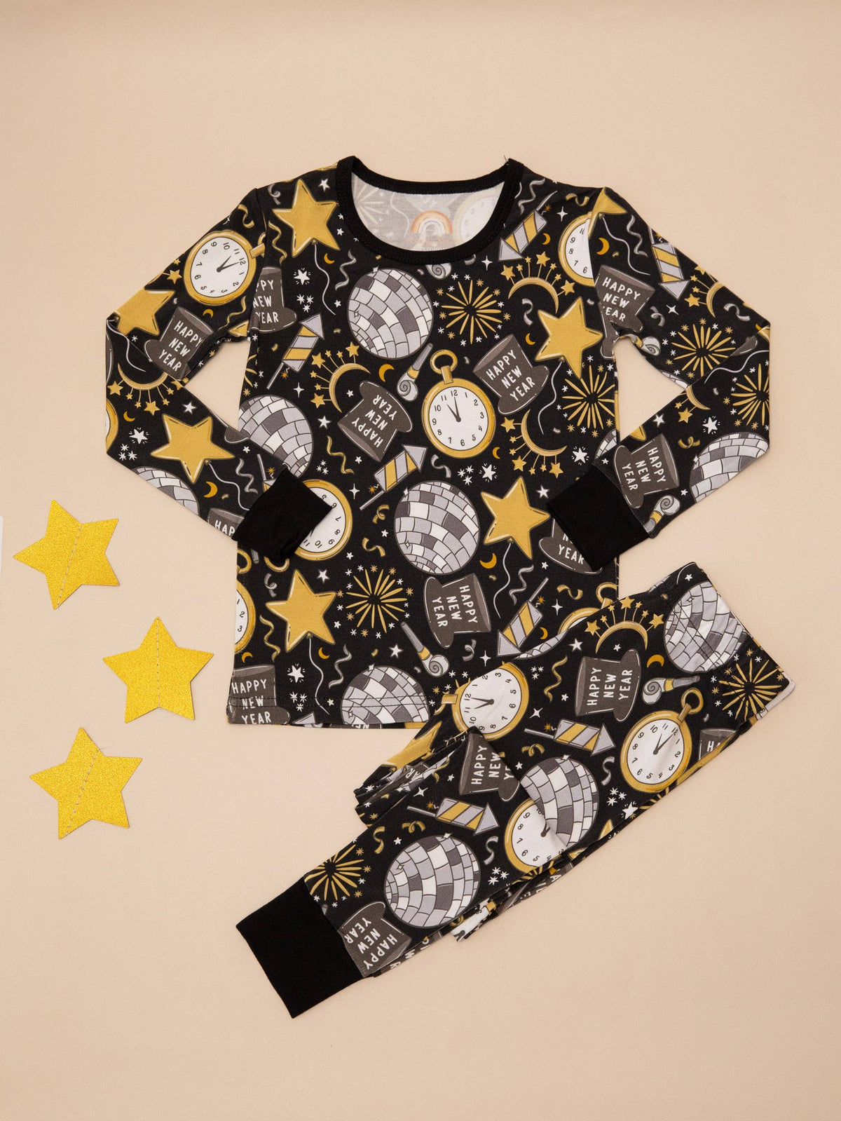 New Years Eve Bamboo Toddler 2 Piece Set