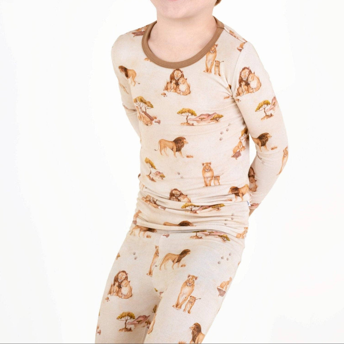 Ari (Lion) TENCEL™ Modal Long Sleeve PJ's