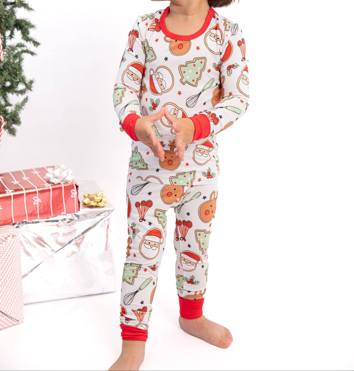 Christmas Cookies Bamboo 2 Piece Set