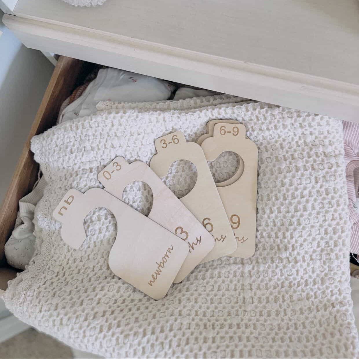 Baby Closet Size Dividers & Organizer – Newborn - 24 Months