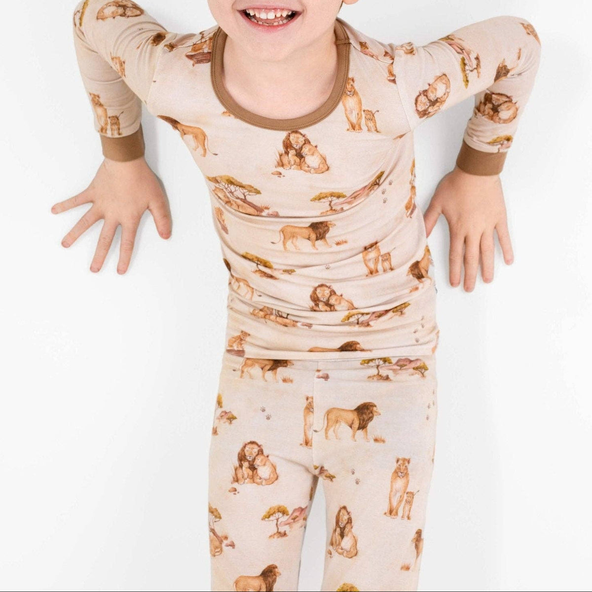 Ari (Lion) TENCEL™ Modal Long Sleeve PJ's