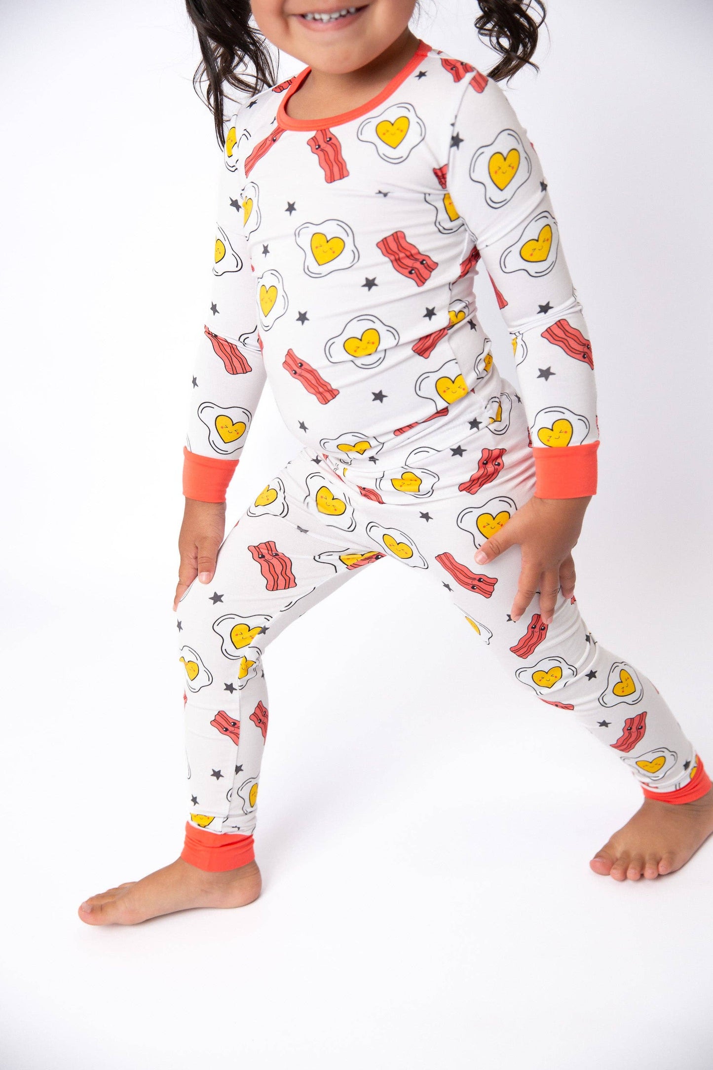 Eggs & Bacon Bamboo Toddler 2 Piece Set