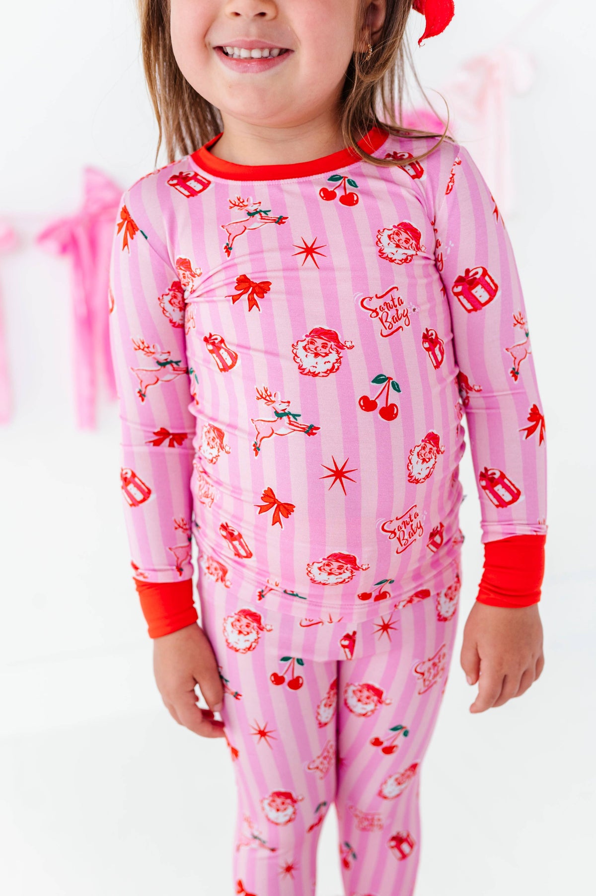 PREORDER Santa Baby Kids Pajamas