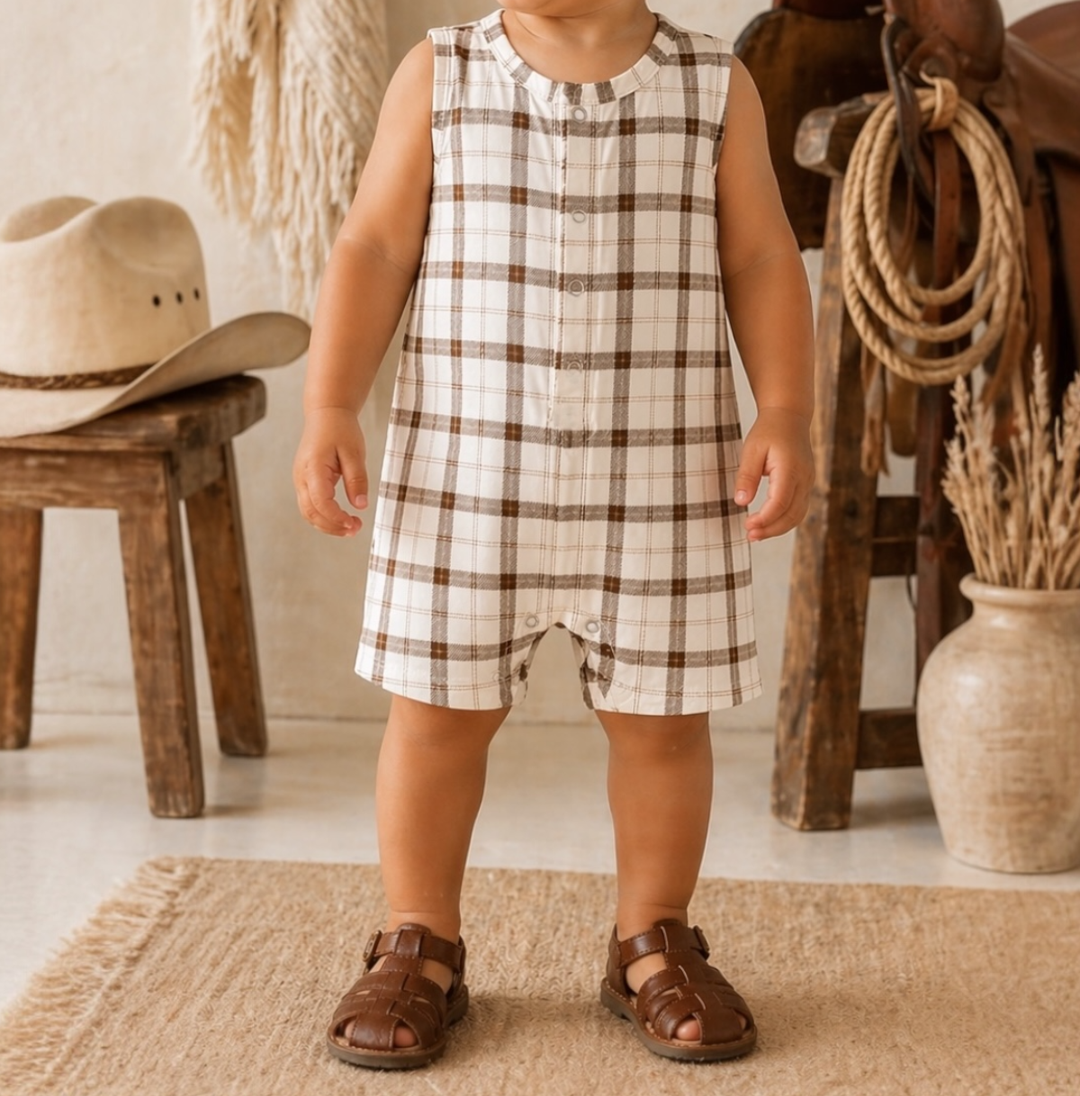 Shortie, Homestead Plaid