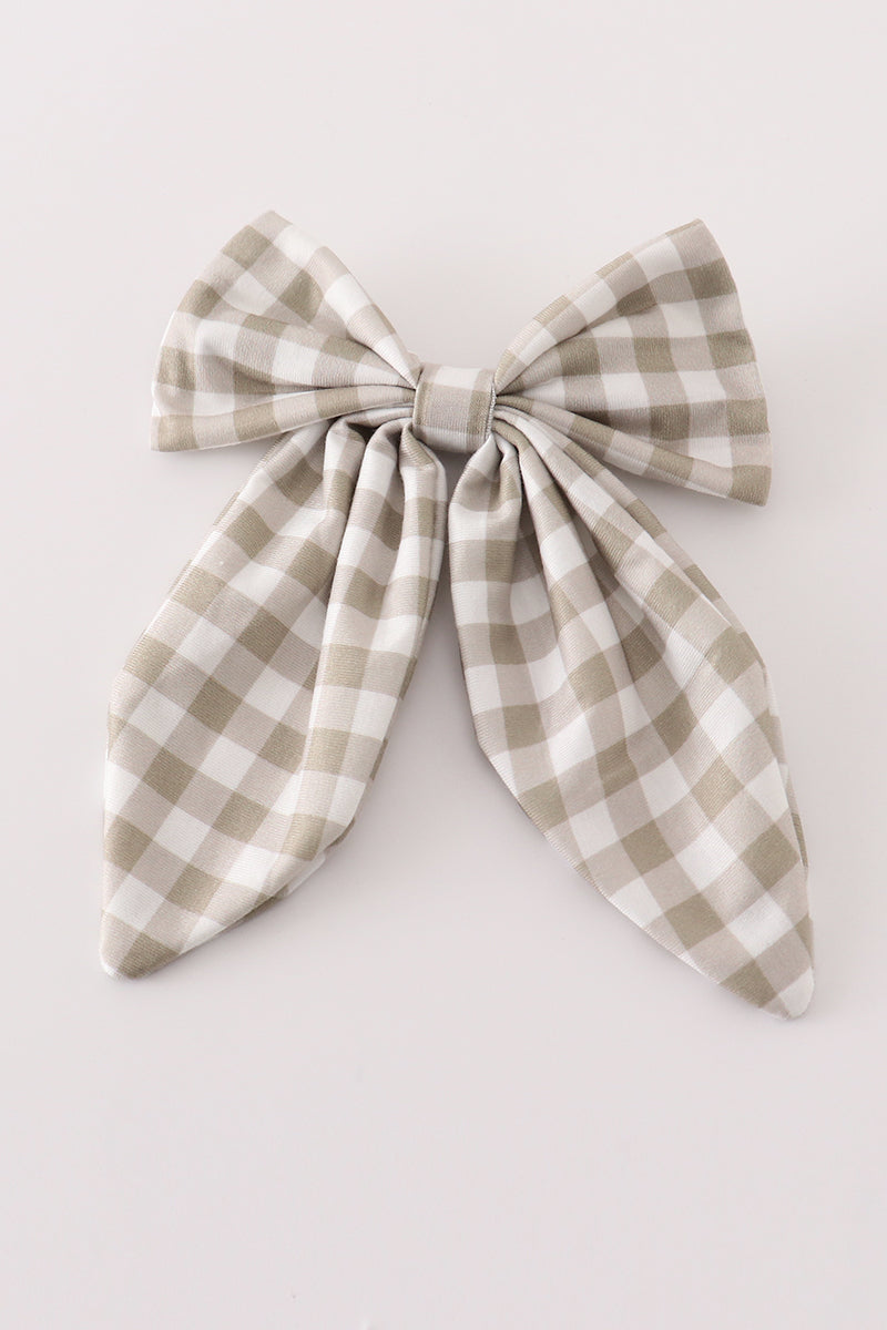 GREY GIRL HAIR SAILOR BOW