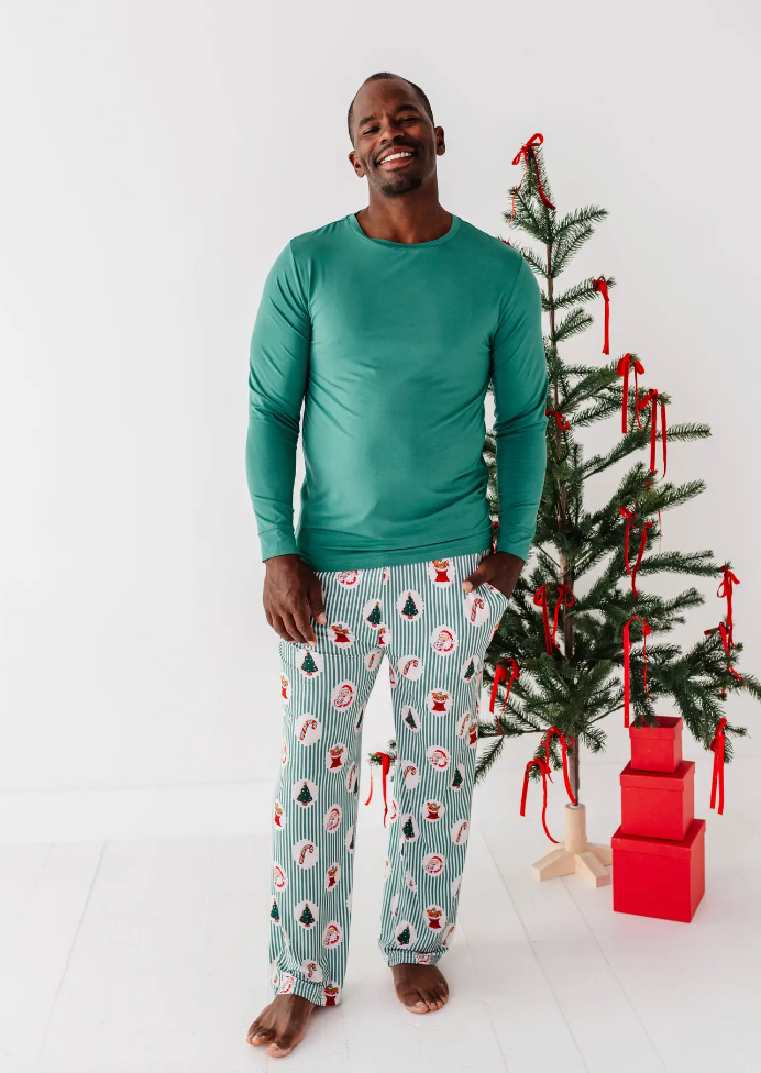 PREORDER Christmas Classic Stripe Mens Lounge Set