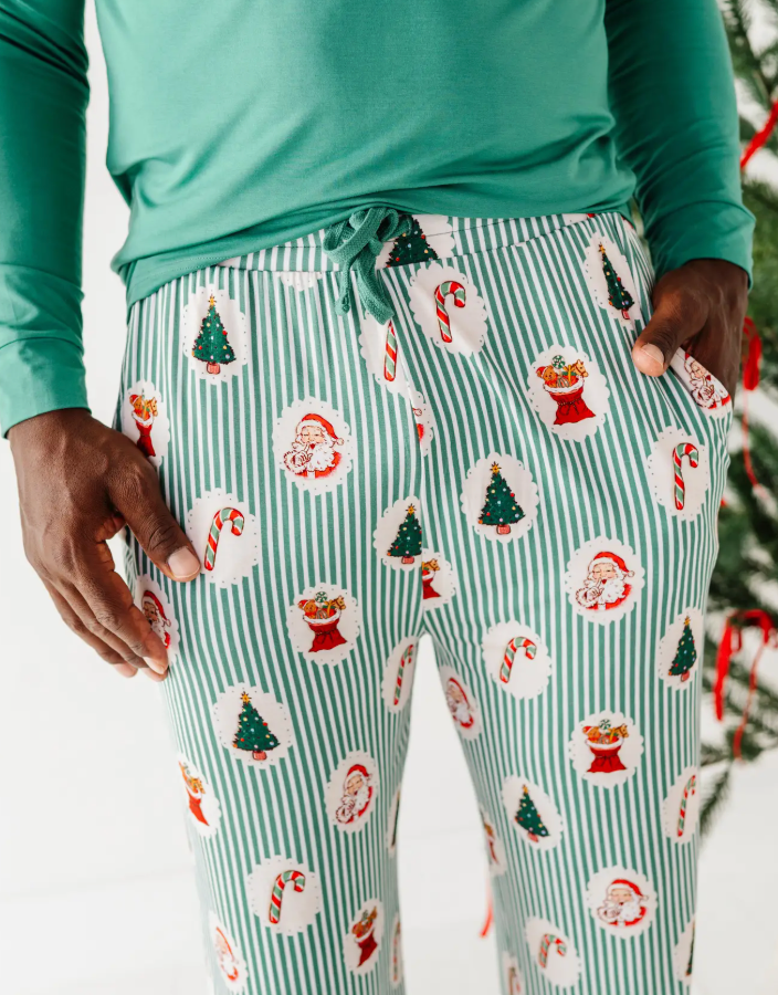 PREORDER Christmas Classic Stripe Mens Lounge Set