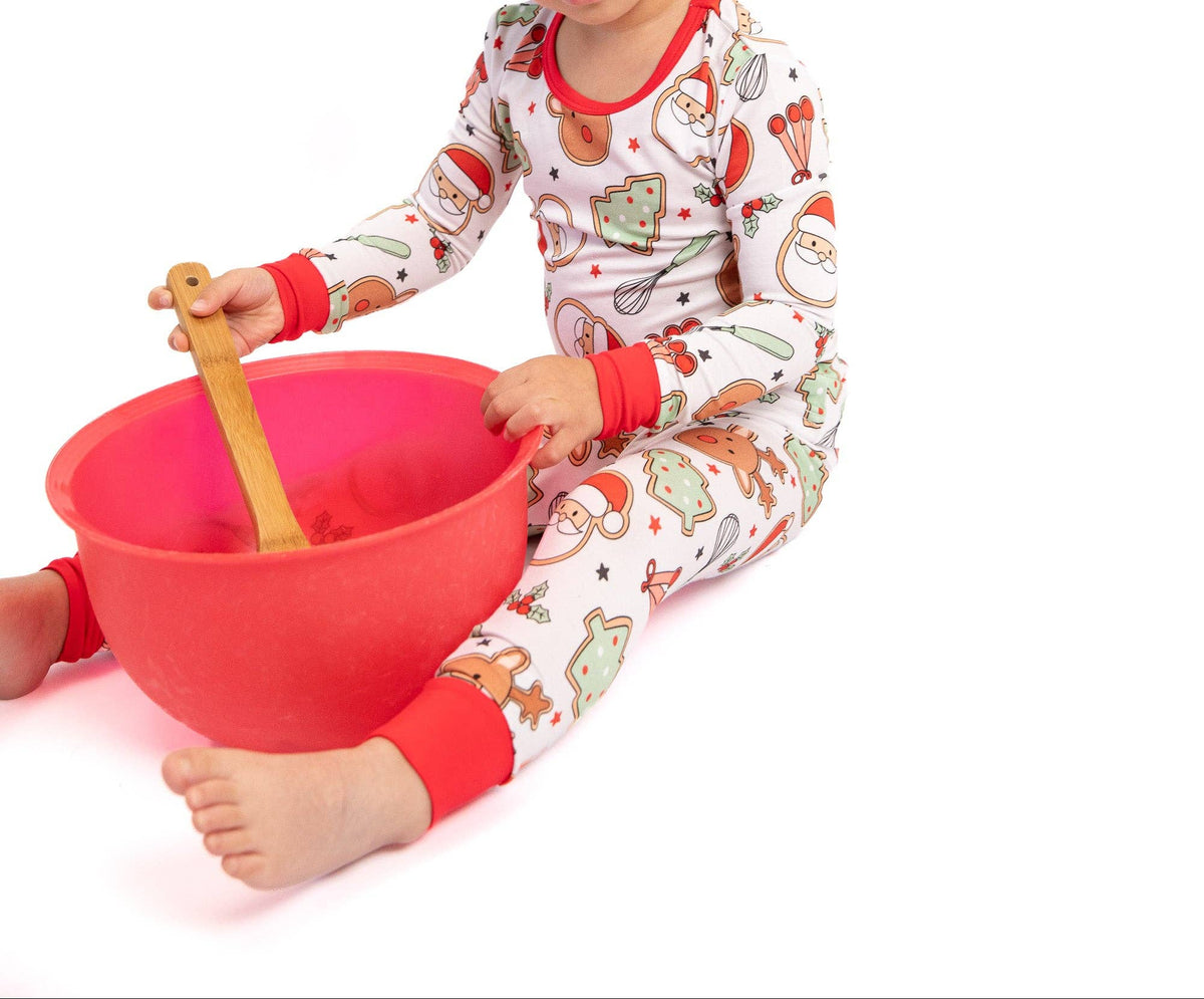 Christmas Cookies Bamboo 2 Piece Set