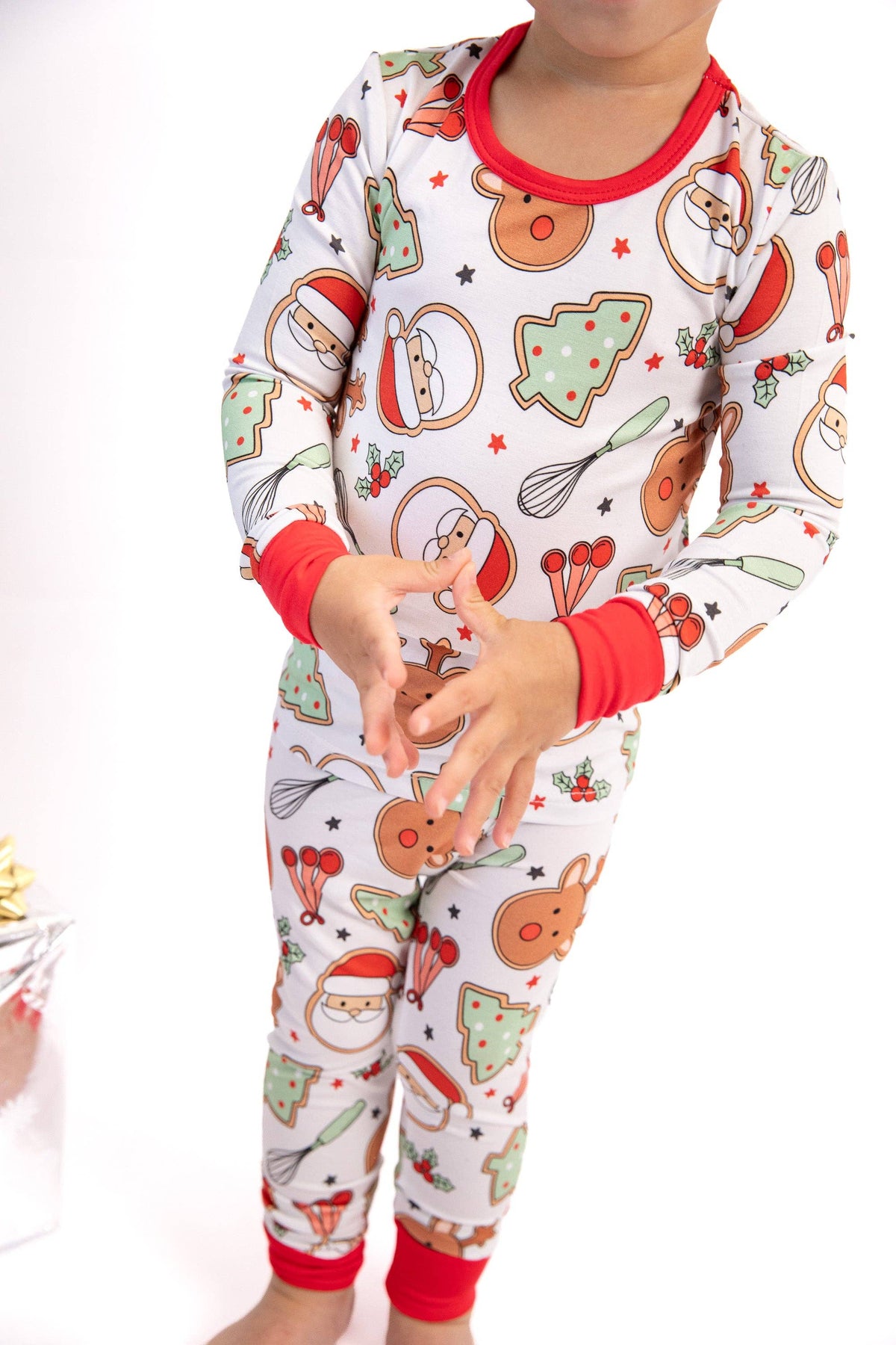 Christmas Cookies Bamboo 2 Piece Set