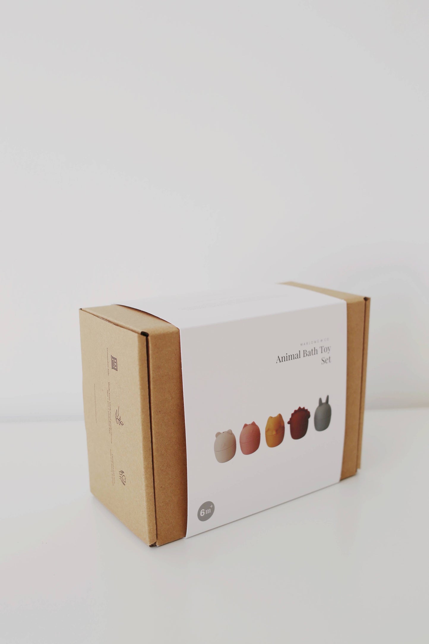 Animal Mold Free Silicone Bath Toy Set 