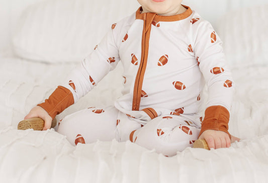 Game Day Bamboo Zipper PJ