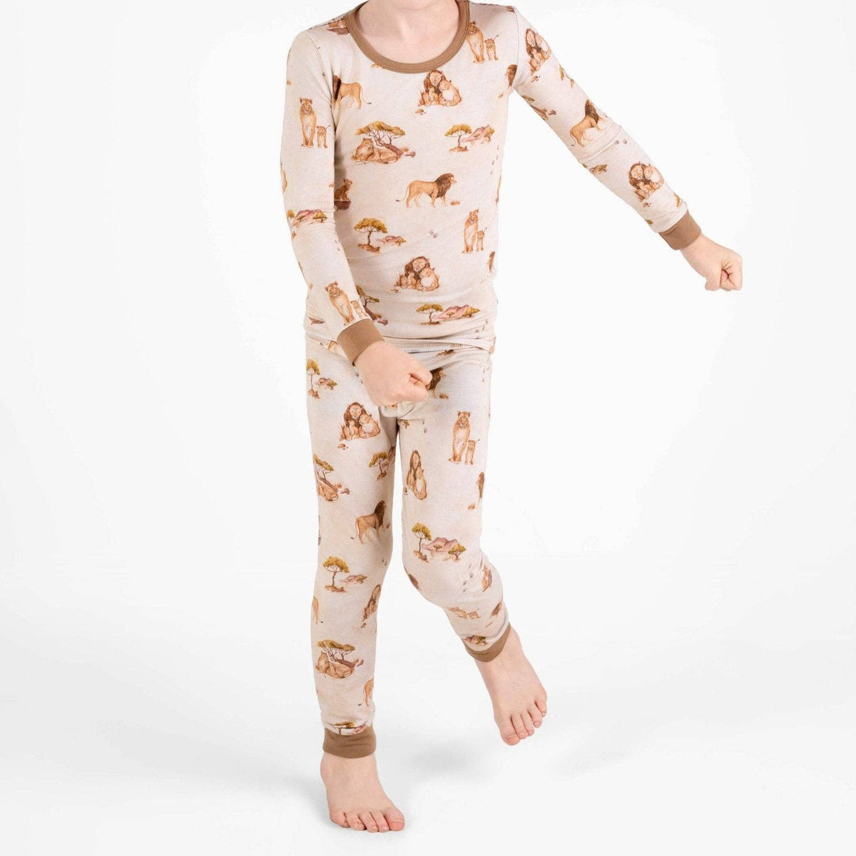 Ari (Lion) TENCEL™ Modal Long Sleeve PJ's